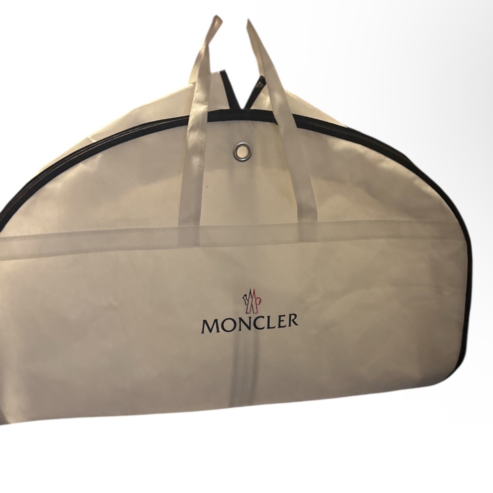 Moncler white Travel Garment Bag